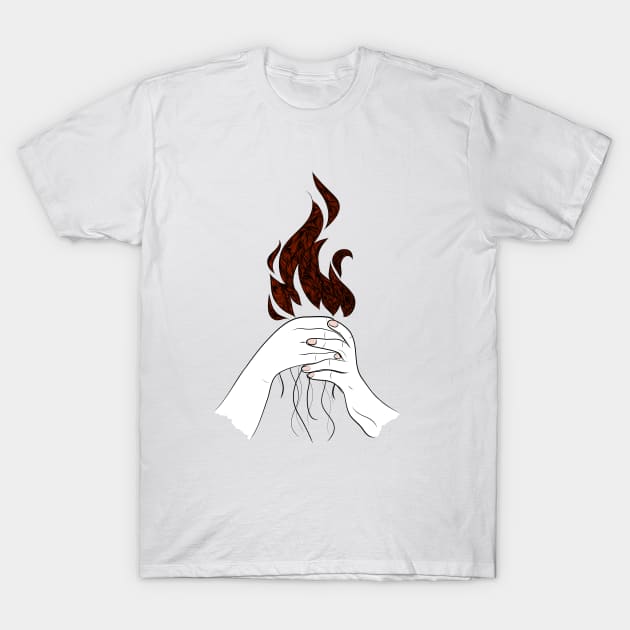 Torch T-Shirt by ckai